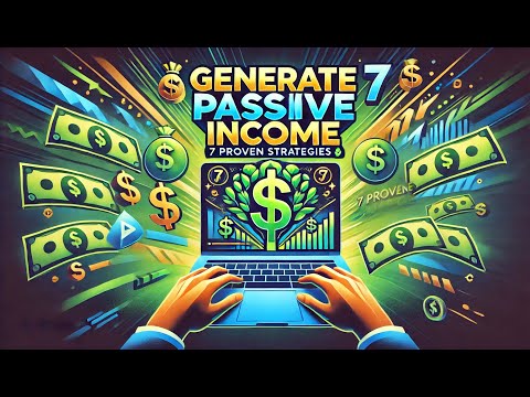 💸 How to Generate Passive Income: 7 Proven Strategies for Financial Freedom in 2025! 🚀