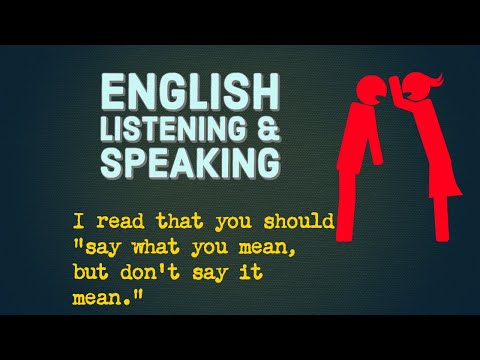 Barry and Ava Hear an Argument | English Listening and Speaking Practice