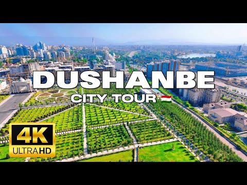 Dushanbe, Tajikistan 🇹🇯 | 4K Walking Tour of the Capital City (2025)