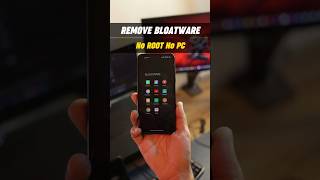 Remove Android BLOATWARE Without ROOT or PC!