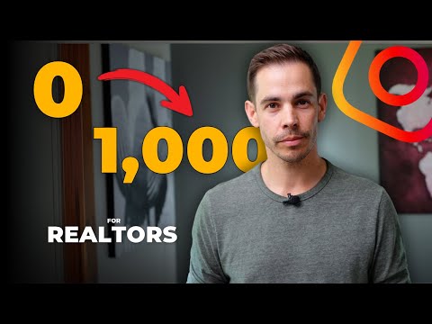 0-1,000 Follower Masterclass for Realtors