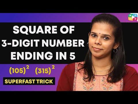 Square of 3 digit number ending in 5 | How to find square quickly | Short trick
