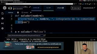 Curso PROGRAMACIÓN DESDE CERO 8 - Funciones