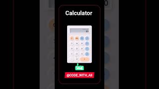 😉 #ProfessionalProgrammer #CodeGoals #CalculatorLove🚀 #shorts