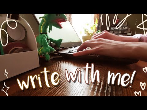 Write / Study / Work With Me! | 50 minutes, no breaks | lofi music + background noise + timer