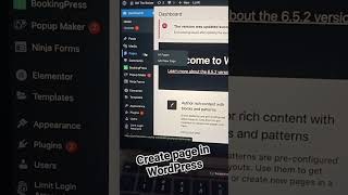 how to reate page in WordPress #wp #wordpress #page #codewithbaani