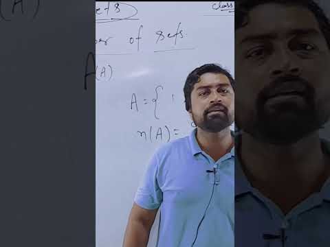 Sets | Class 11th | Representation of sets