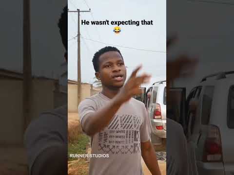 He wasn't expecting that😂