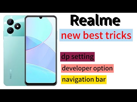 Realme new tricks and tips.dp setting change.
