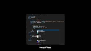Scale On Hover | HTML CSS #shorts #html #css