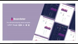 BoardsterUI Bootstrap Admin Dashboard Template | Themeforest Templates