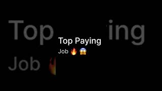 Top Paying Job 🔥😱😱 #informationgathering #cybersecurity #technology #hackingcourse #hacking