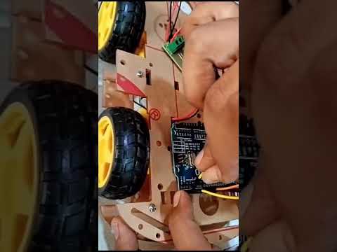 Assembling and the Movement of the Robo using Arduino and motor driver