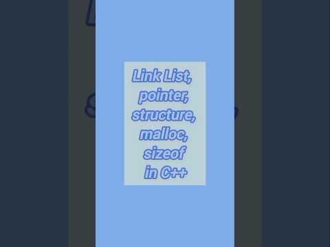 Link list  in  C++ 🖥️ #shorts #shortsfeed #short #shortfeed