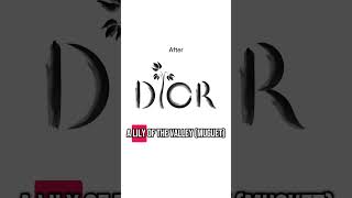 #LatinaDesigner #LogoRedesign #Dior #SumiE #GraphicDesign #fyp