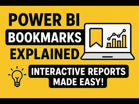 Power BI Bookmarks Explained 💡 Interactive Reports Made Easy !