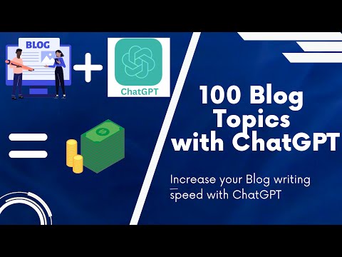 ChatGPT for blogging || How to create blog using AI tool