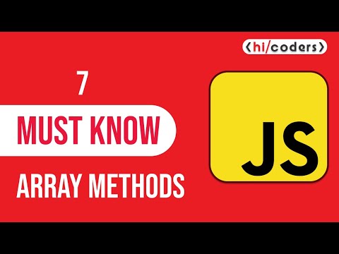 Learn These Array Methods First