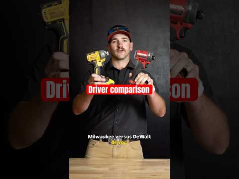 Dewalt vs Milwaukee Impact Driver Showdown – Which One Earns Its Keep? #electrician #tools #tooltime