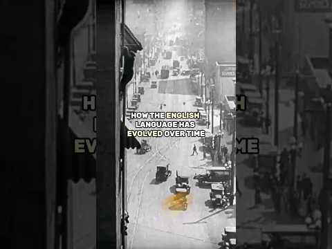 English Language Evolution #history #historical #english #shorts