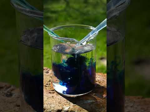 Making Prussian Blue Is Suprisingly Beautiful