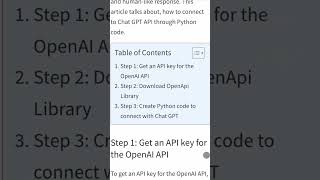 How to connect to chatgpt?              #chatgpt3 #chatgptapi #chatgpt #gpt