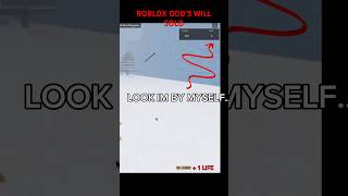 I BEAT ROBLOX GOD’S WILL SOLO.. #godswill #robloxshorts #robloxhowto #roblox #shorts #glitch