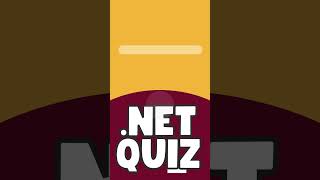 Interview question for .NET Core #education #learning #quiz #core #dotnet #challenge #interviews #ai