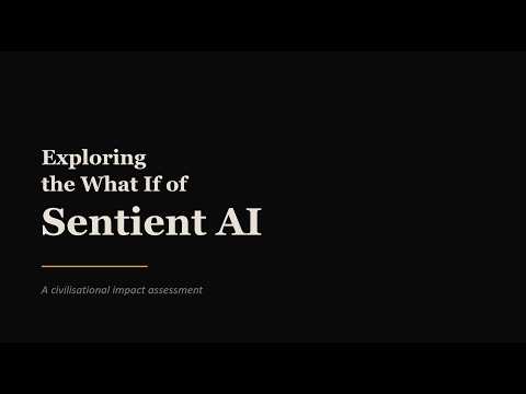 Sentient AI; The Civilizational Risks