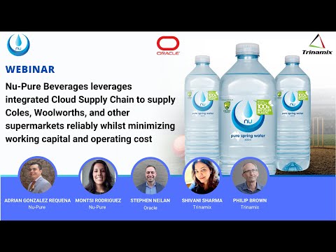 Webinar: NuPure (Supplier to all Major Supermarkets) Transforms with Cloud Supply Chain Applications