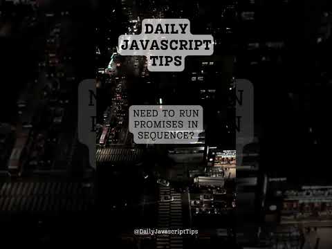 Running Promises in Sequence: Sequential Execution of Promises in JavaScript