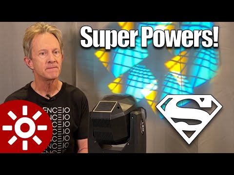 Super Gobo: Its a Beam, Its a Wash AND a Gobo!
