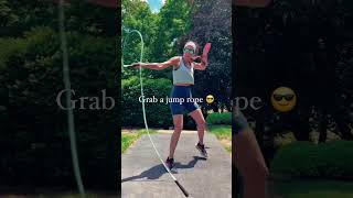 This is your sign. Start today. #jumprope #skipping #cardio #athomeworkout #fyp #mom #shorts