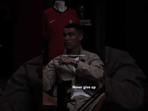 never give up  #motivation #succes #inspiration #football #cristianoronaldo