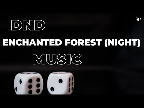 DND Enchanted Forest Music - Night | D&D