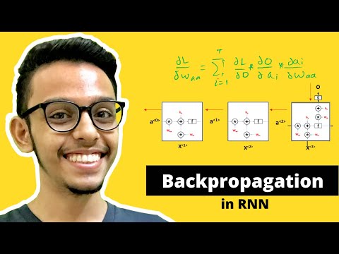 Backpropagation in RNN | Backpropagation through time