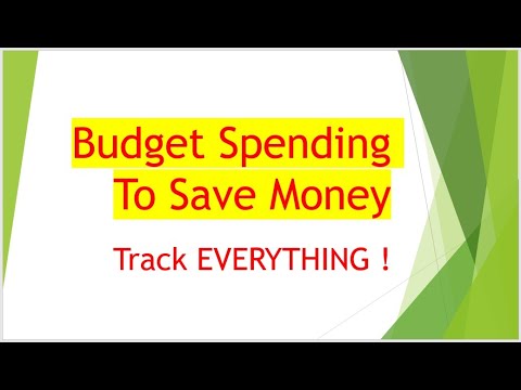 Budget Spending To Save Money UK version