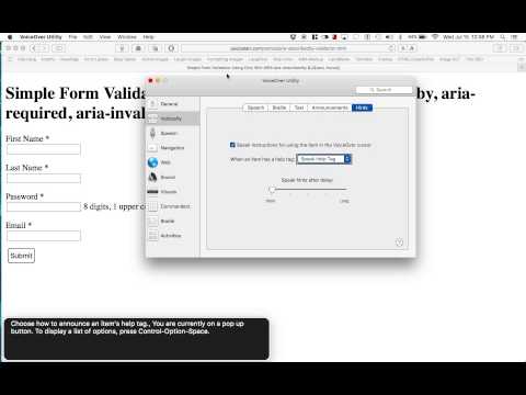 VoiceOver OS X Speak hints after delay now speaks title & aria-describedby values w 0.5 second delay