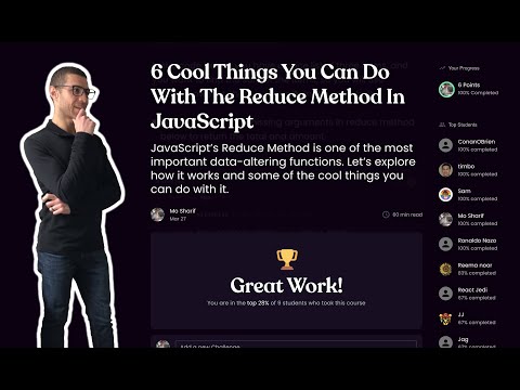 6 Cool Things You Can Do With The Reduce Method In JavaScript - Beginner Course