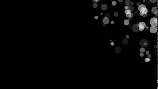 bokeh particles right top