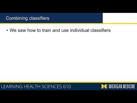 11-5 Supervised Learning Algorithms - Combining Classifiers