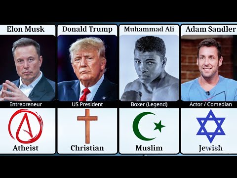 Famous Americans & Their Religions