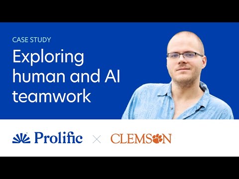 Is AI a Teammate or Tool? Clemson University Explores Human-AI Teamwork | Prolific