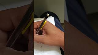 bored at work..free hand drawing "the prince of saiyan's"