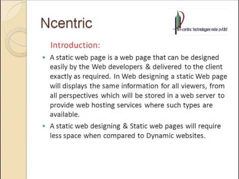 Web Designing Services