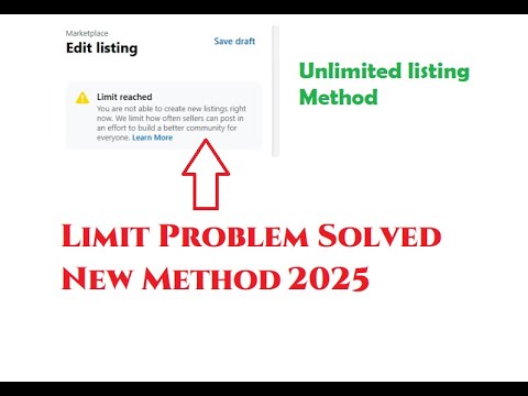 How to Post 30 marketplace listing at a time on fresh Facebook account 2025 New Method | #facebook