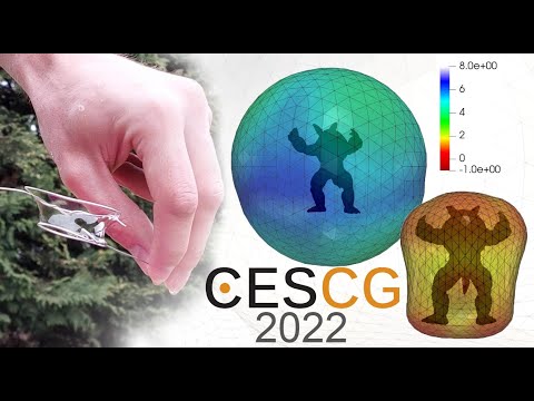 Advection-Driven Shrink-Wrapping of Triangulated Surfaces (Promo for CESCG 2022)