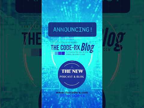 Announcing The Code-RX Blog and Podcast | #techblog #coding #shorts