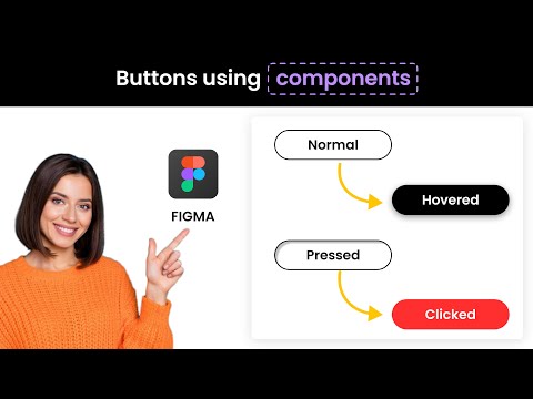 Create Button animation using component - Figma