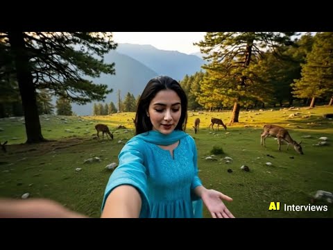 Google Veo 3 AI - Northern town camping in Pakistan - Vlog Day 14